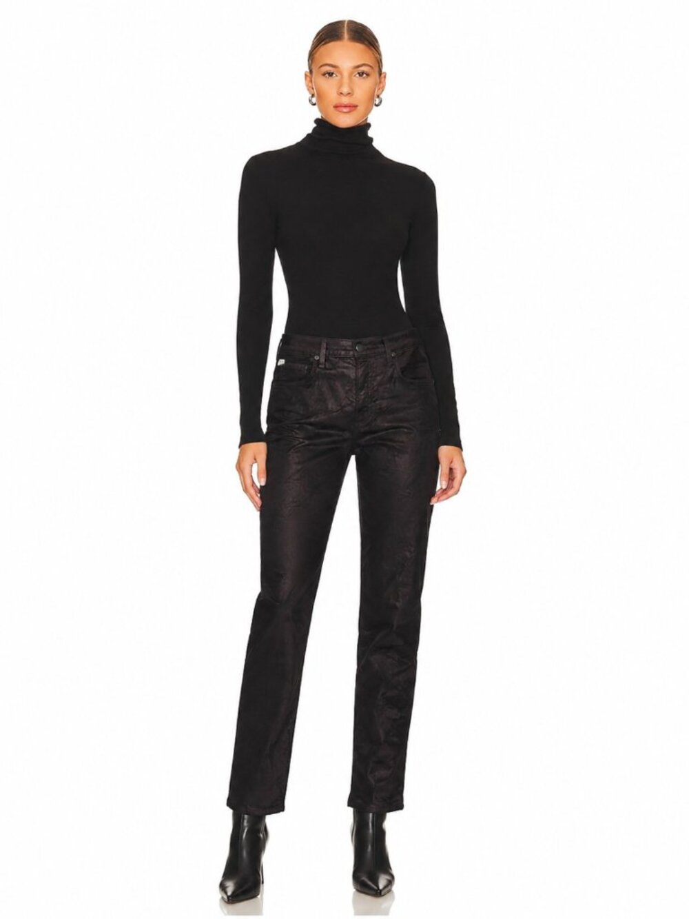 Citizens of humanity delfina straight velvet pant in Chocolate brown Size 29